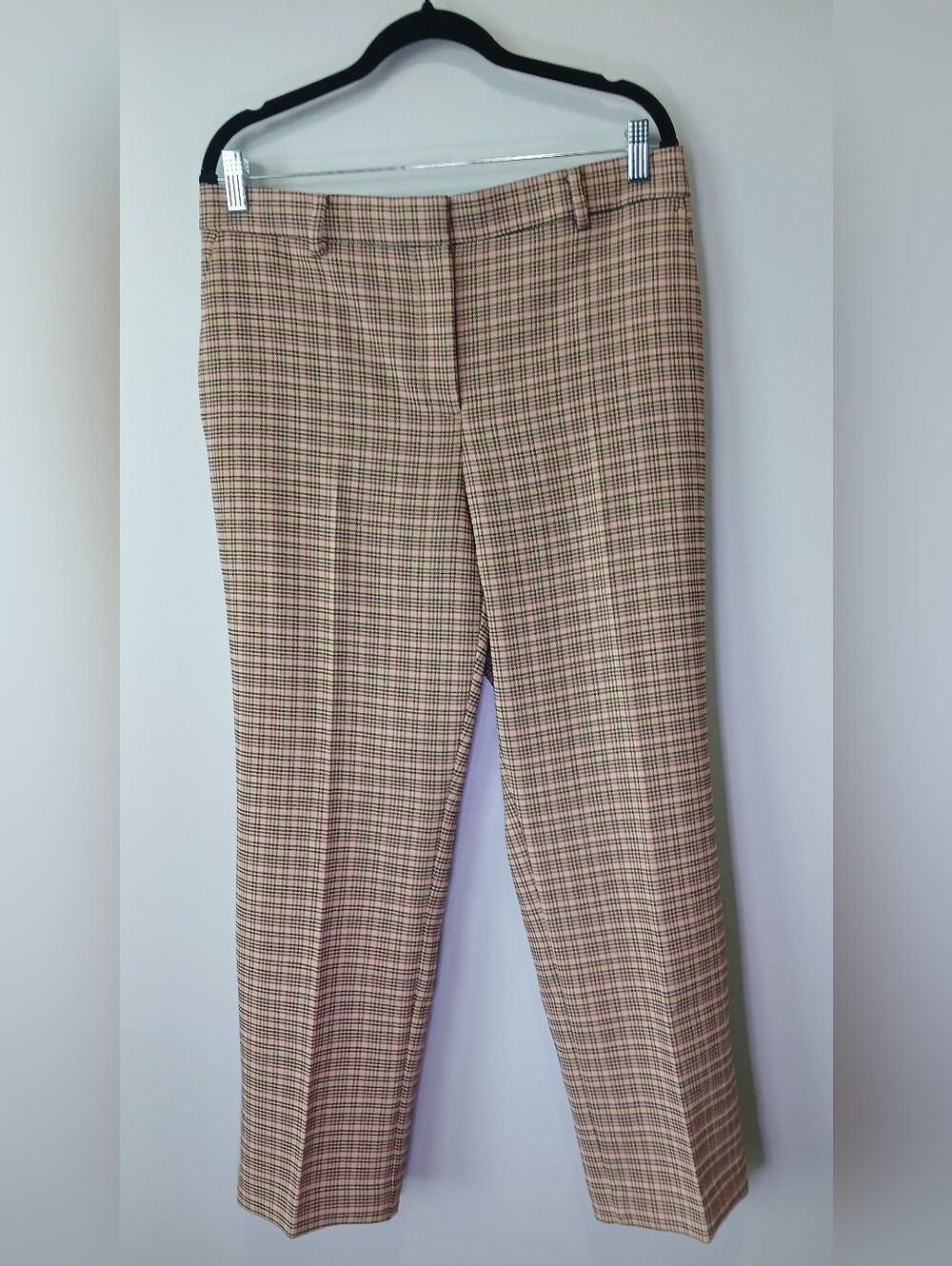 Ann Taylor The Eva Curvy Plaid Pants Trousers Women 10 Officewear Business